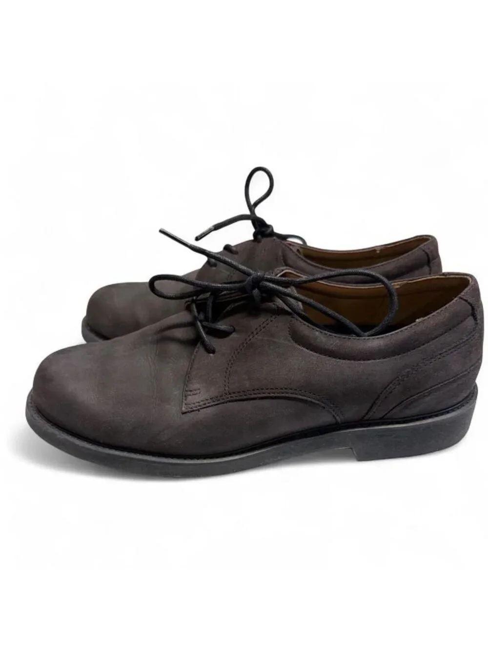 Rockport Leather Oxford Lace Up Dress Shoes Mens Size 10W Office Preppy Comfy